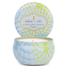 Load image into Gallery viewer, Elderflower Verbena Candle Tin
