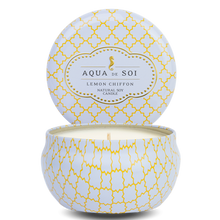Load image into Gallery viewer, Lemon Chiffon Candle Tin