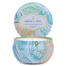 Load image into Gallery viewer, Lotus Blossom Acai Candle Tin
